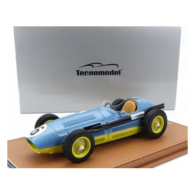 Tecnomodel Maserati F1 250f N 46 4th French Gp 1954 Prince Bira 1:18 Modrá Žlutá