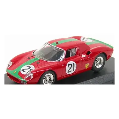 Best-model Ferrari 250 Lm Monza 1966 N 21 De Siebenthal 1:43 Red