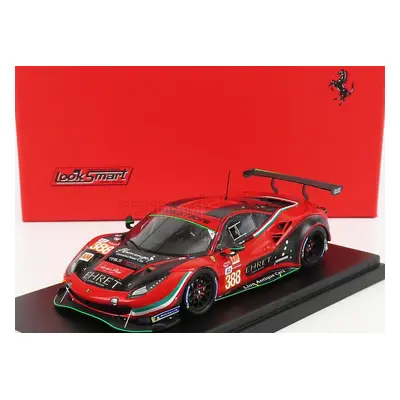 Looksmart Ferrari 488 Gte Evo 3.9l Turbo V8 Team Rinaldi Racing N 388 1:43, červená