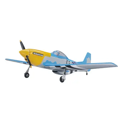 P-51D Mustang 20cc 1.7m ARF, žlutá