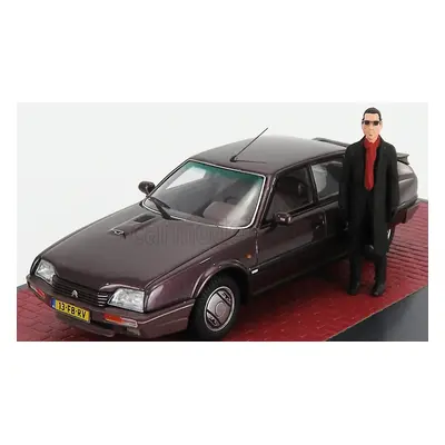 Matrix scale models Citroen Cx Gti Turbo Ii 1986 With Figure Jules D.rotterdam 1:43 Bordeaux