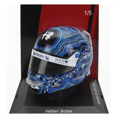 Spark-model Bell helmet F1 Casco Helmet Alfa Romeo C43 Team Stake N 77 Australian Gp 2023 Valtt