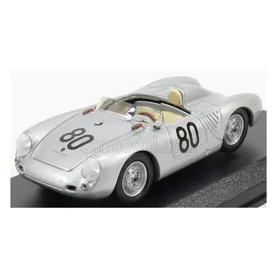 Best-model Porsche 550 Rs N 80 Targa Florio 1958 Scarlatti - Barth 1:43 Silver