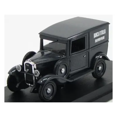 Rio-models Fiat Balilla Van 1936 - Trasporto Valori Banca D'italia 1:43 Black