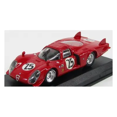 Best-model Alfa romeo 33.2 Lm N 25 Daytona 1969 Dibos - Chappuis - Calabattisti 1:43 Red