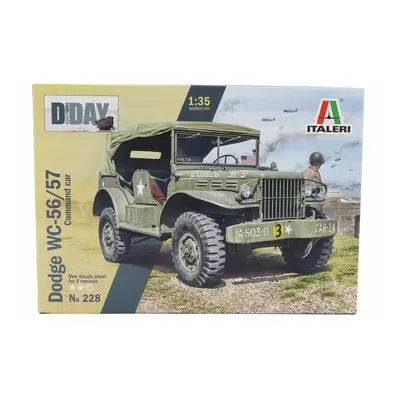 Italeri Dodge Wc56/57 4x4 Command Car Military 1944 1:35 /