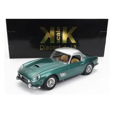 Kk-scale Ferrari 250gt California Spider With Hard-top 1960 1:18 Zelená Se Stříbrnou