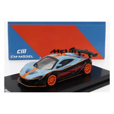 Cm-models Mclaren P1 Gtr N 0 2015 1:64 Černá Světle Modrá Oranžová