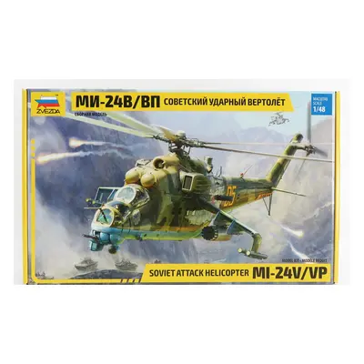 Zvezda Helicopter Mi-24b Soviet Attak 2009 1:48 /