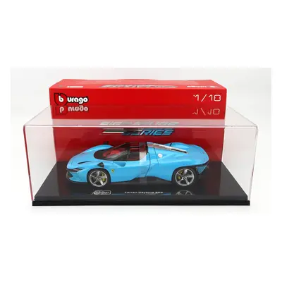 Bburago Ferrari Daytona Sp3 Closed Roof 2022 - Con Vetrina - With Showcase - Exclusive Carmodel 