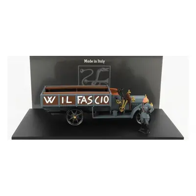 Rio-models Fiat 18bl Truck - W Il Fascio - La Marcia Su Roma 22 Ottobre 1922 With Figures 1:43 V