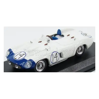 Art-model Ferrari 857 S Spider N 14 Cuba 1957 P.hill 1:43 Bílá Modrá