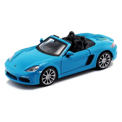 Bburago Porsche 718 Boxster 1:24 modrá