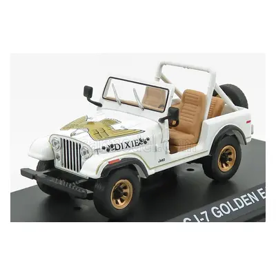 Greenlight Jeep Cj-7 Dixie Open 1979 - Look-a-like - The Dukes Of Hazzard 1:43 Bílá