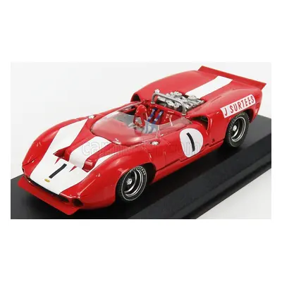 Best-model Lola T70 Mkii Spider N 1 1:43, červená