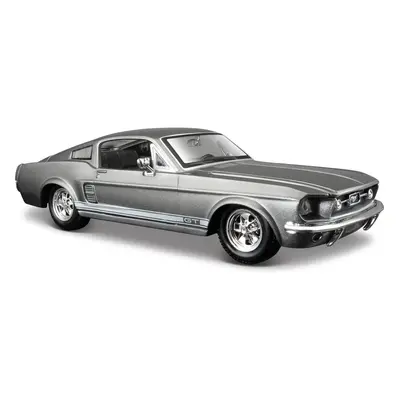 Maisto Ford Mustang GT 1967 1:24 šedá metalíza