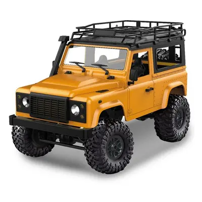 RC auto Land Rover Defender D90, žlutá