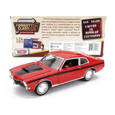 Motor-max Mercury Comet Gt 1971 1:24 Červená Černá