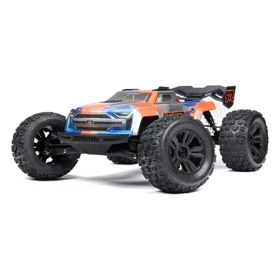 Arrma Kraton 6S V6 BLX 1:8 4WD RTR modrá/oranžová