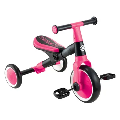 Globber - Tříkolka / odrážedlo Learning Trike Fuchsia pink