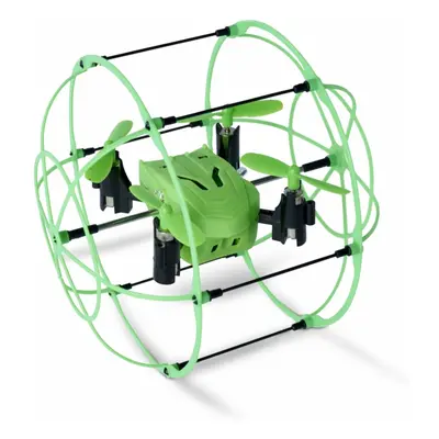 Dron X4 Cage Copter, zelená