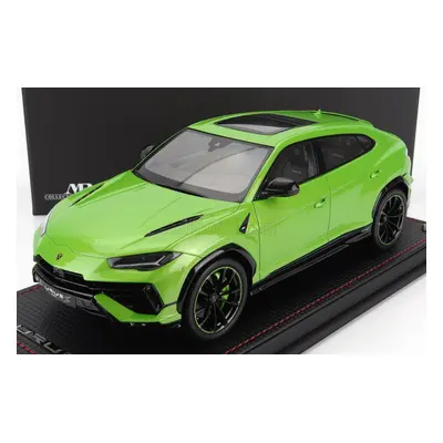 Mr-models Lamborghini Urus S 2022 - Con Vetrina - With Showcase 1:18 Verde Mantis - Zelená Met