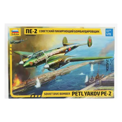 Zvezda Patlyakov Pe-2 Soviet Airplane 1939 1:72 /