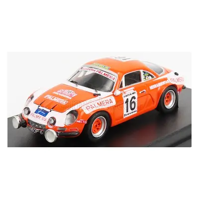 Trofeu Renault Alpine A110 N 16 Rally Firestone 1976 I.sunsundegui - J.larrinaga 1:43 Oranžová B