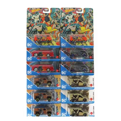 Mattel hot wheels Land rover Set Assortment Batman 12 Pieces 1:64 Různé