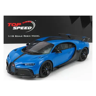 Truescale Bugatti Chiron N 16 Pur Sport 2018 1:18 Agilní Modrá Černá