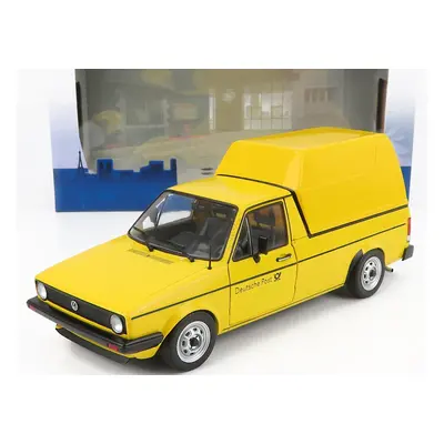 Solido Volkswagen Caddy Pick-up Mki Closed Van Poste 1982 1:18 Žlutá