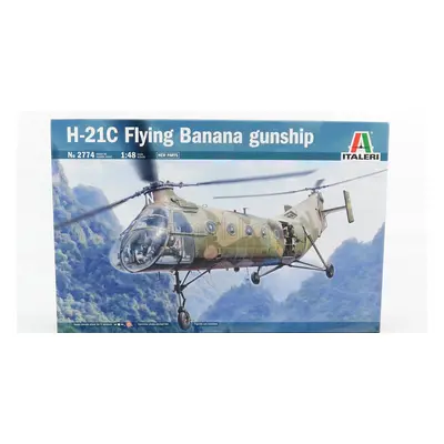 Italeri Piasecki H21-c Flyning Banana Gunship Helicopter Military 1952 1:48 /