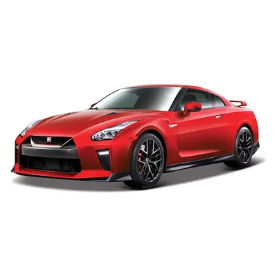 Bburago Plus Nissan GT-R 1:24 červená