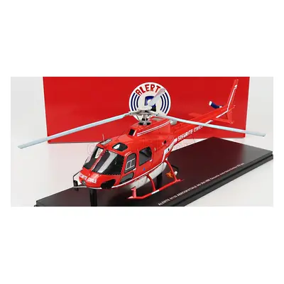 Alerte Aerospatiale As 350 Hbe Helicopter Securite Civile 1979 1:43 Red