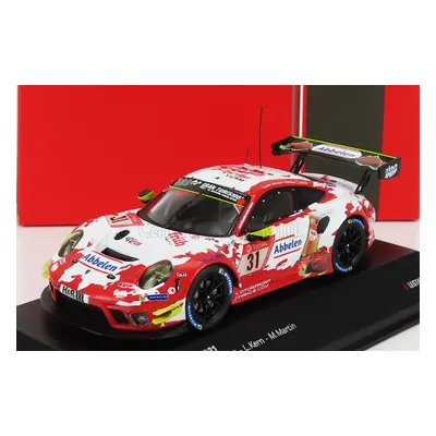 Ixo-models Porsche 911 991-2 Gt3 R Team Frikadelli Racing N 31 1:43, červenobílá