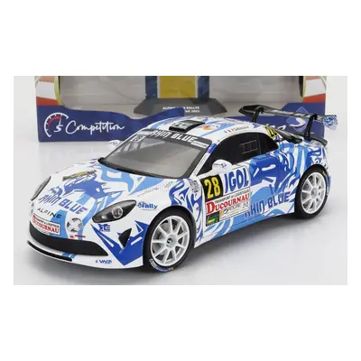 Solido Renault A110 Alpine (night Version) N 28 Rally Du Var 2021 P.delecour - S.de Castelli 1:1