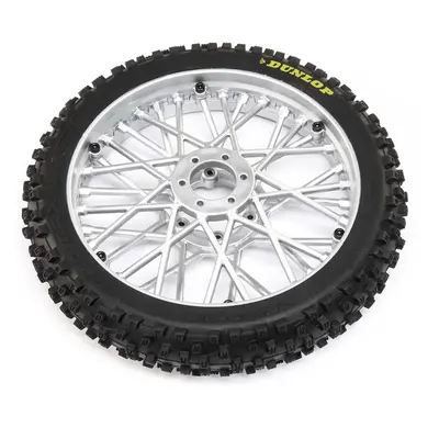 Losi kolo s pneu Dunlop MX53 přední, disk chrom: PM-MX