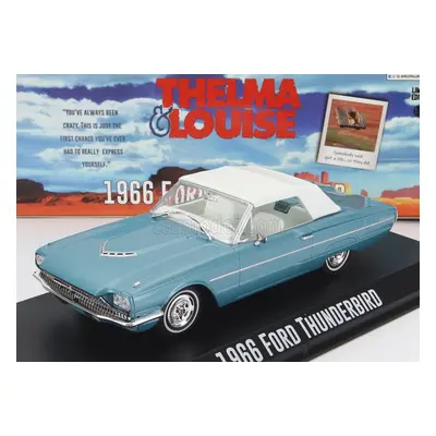 Greenlight Ford usa Thunderbird Cabriolet Closed 1966 - Thelma & Louise 1:43