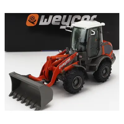 Nzg Weycor Ar420 Ruspa Gommata - Scraper Tractor Wheel Loader 1:50 Oranžově Šedá