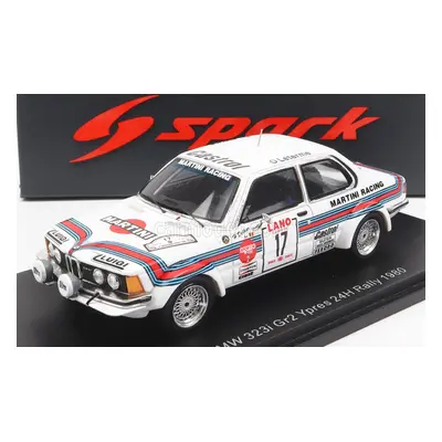 Spark-model BMW 3-series 323i Martini N 17 24h Rally Ypres 1980 H.delbar - W.lux 1:43 Bílá Červe