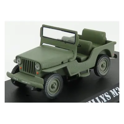 Greenlight Jeep Willys M38 Open 1950 - M-a-s-h 1:43 Vojenská Zelená