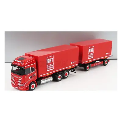 Herpa Iveco fiat S-way Truck Brt Corriere Espresso 2022 1:87 Red