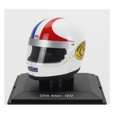 Edicola Helmet F1 - Matra Simca Ms120d N 9 Season 1972 Chris Amon 1:5, bílá