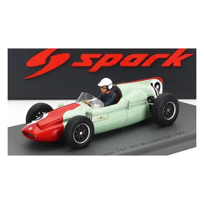 Spark-model Cooper F1 T51 N 18 4th Monaco Gp 1960 T.brooks 1:43 Zelená Červená