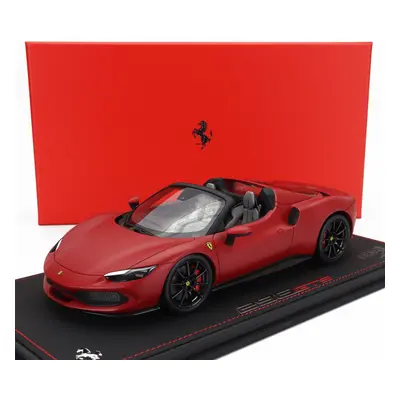 Bbr-models Ferrari 296 Gts Spider 2022 1:18, matná červená