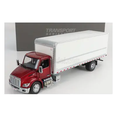 Dm-models Peterbilt 536 Truck Cassonato 2010 1:32 Červená Met Bílá