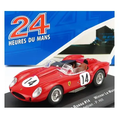 Ixo-models Ferrari 250 Tr Testarossa 3.0l V12 Team Scuderia Ferrari N 14 1:43, červená