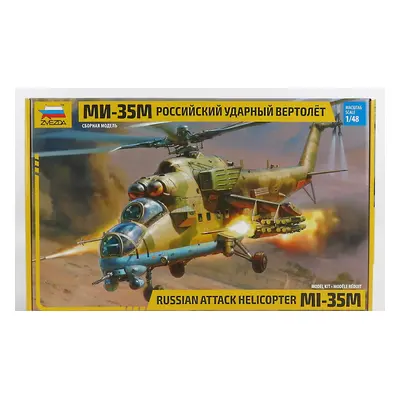 Zvezda Helicopter Mi-35m Russian Attack Military 1969 1:48 /