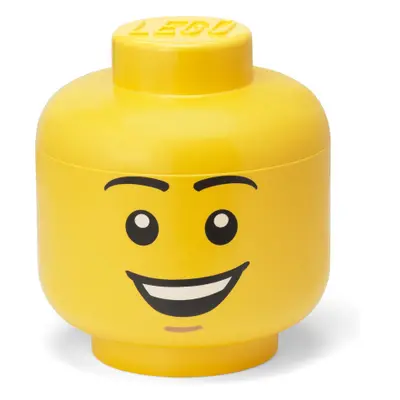 LEGO Storage Head Large - šťastný chlapec