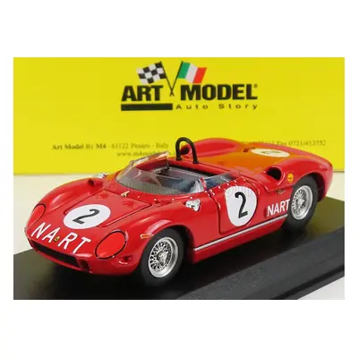 Art-model Ferrari 275p Nart Ch.0812 Spider N 2 Canada Gp 1964 W.hansgen 1:43 Red